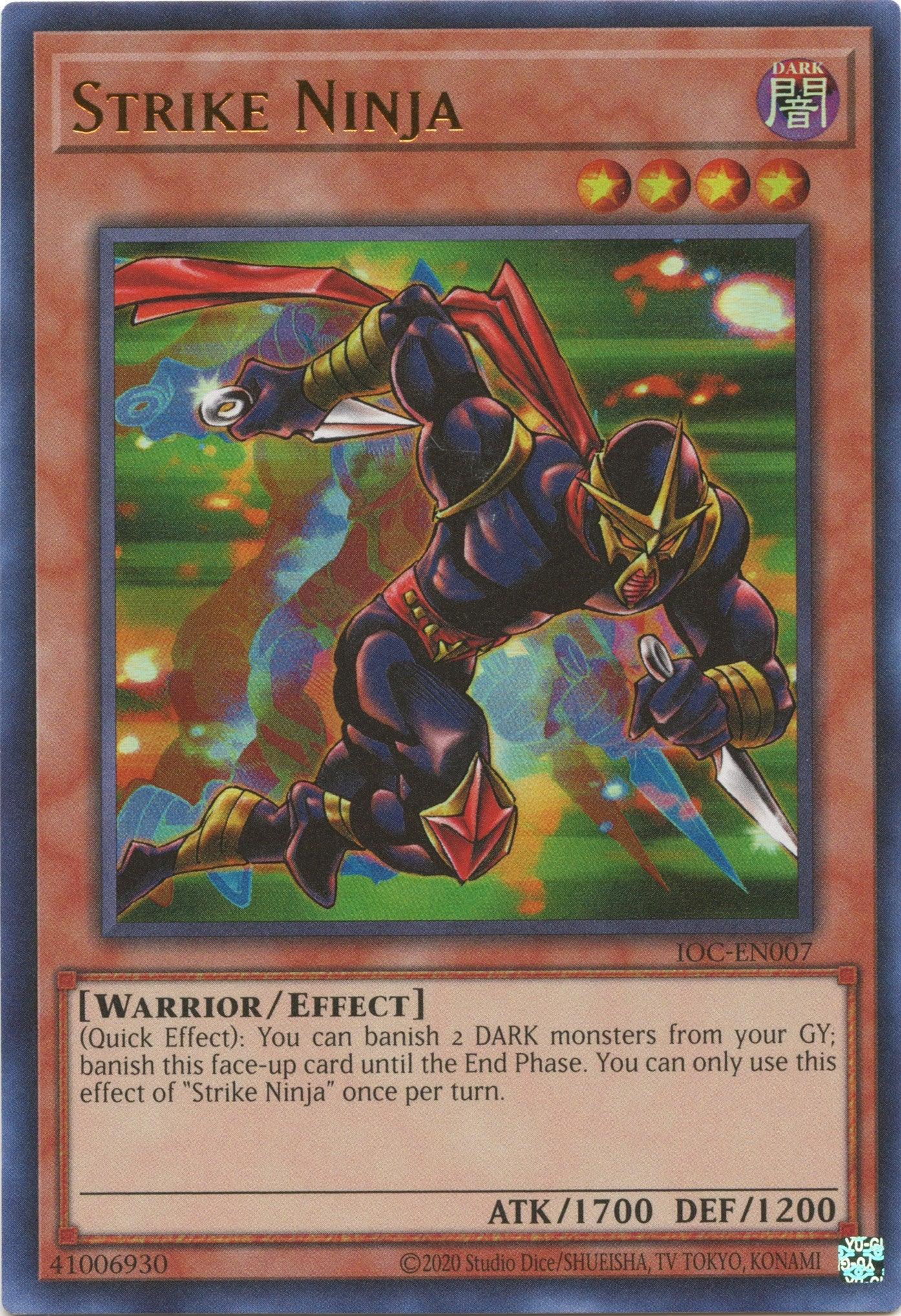 Strike Ninja (25th Anniversary) [IOC-EN007] Ultra Rare - Josh's Cards