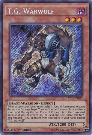 T.G. Warwolf [LC5D-EN209] Secret Rare - Josh's Cards