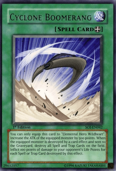 Cyclone Boomerang [SOI-EN042] Rare - Josh's Cards