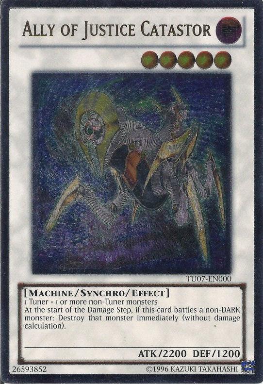 Ally of Justice Catastor [TU07-EN000] Ultimate Rare - Josh's Cards