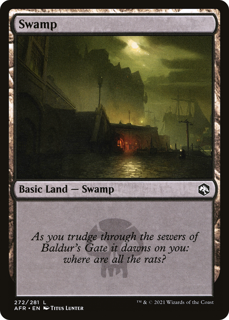 Swamp (AFR-272) - Adventures in the Forgotten Realms Foil