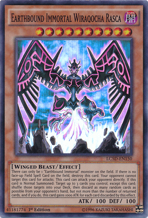 Earthbound Immortal Wiraqocha Rasca [LC5D-EN150] Super Rare - Josh's Cards