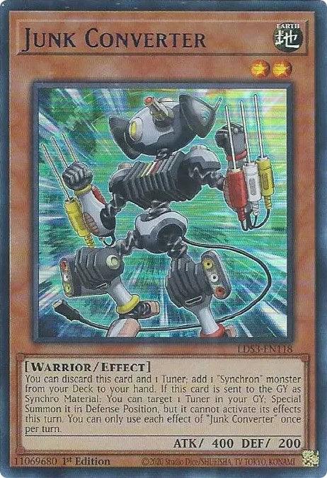 Junk Converter (Blue) [LDS3-EN118] Ultra Rare - Josh's Cards