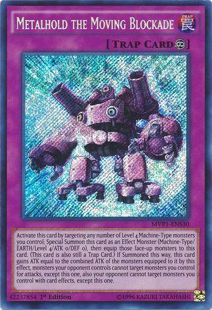 Metalhold the Moving Blockade [MVP1-ENS30] Secret Rare - Josh's Cards