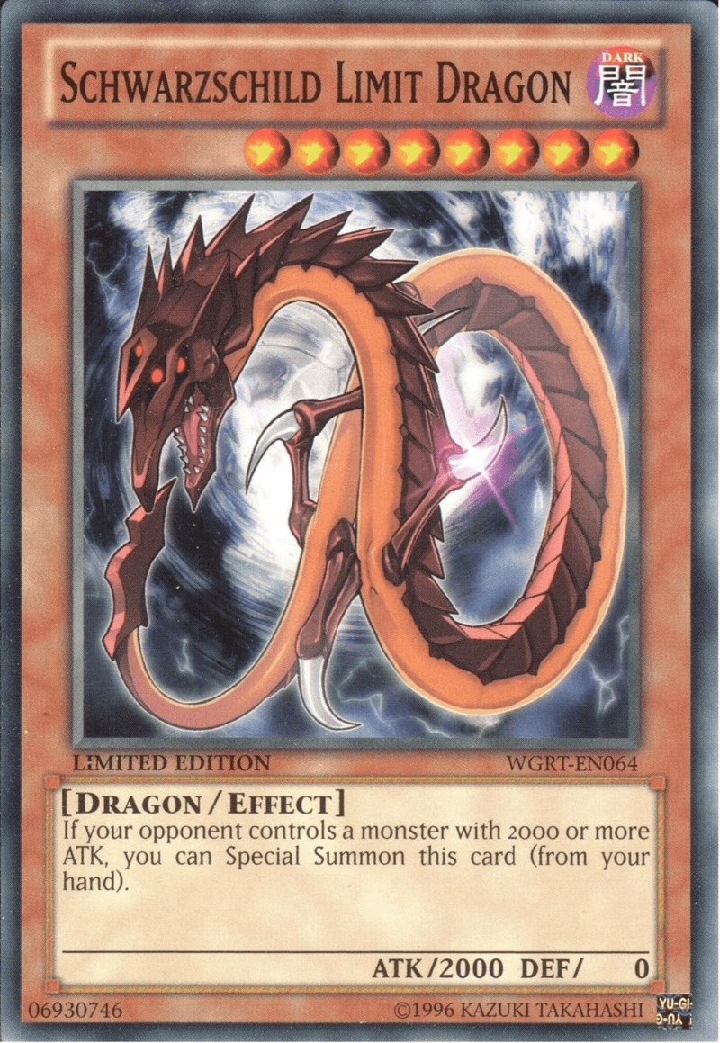 Schwarzschild Limit Dragon [WGRT-EN064] Common - Josh's Cards