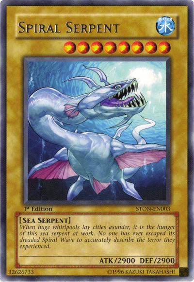Spiral Serpent [STON-EN003] Rare - Josh's Cards