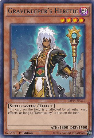 Gravekeeper's Heretic [MP14-EN241] Rare - Josh's Cards