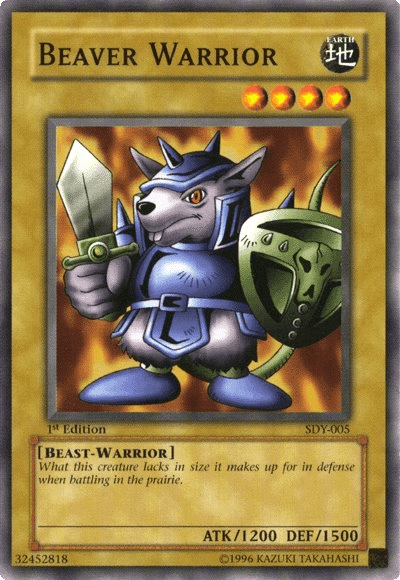 Beaver Warrior [SDY-005] Common - Josh's Cards