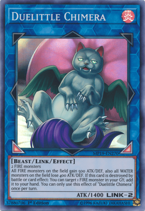 Duelittle Chimera [MP19-EN270] Super Rare - Josh's Cards