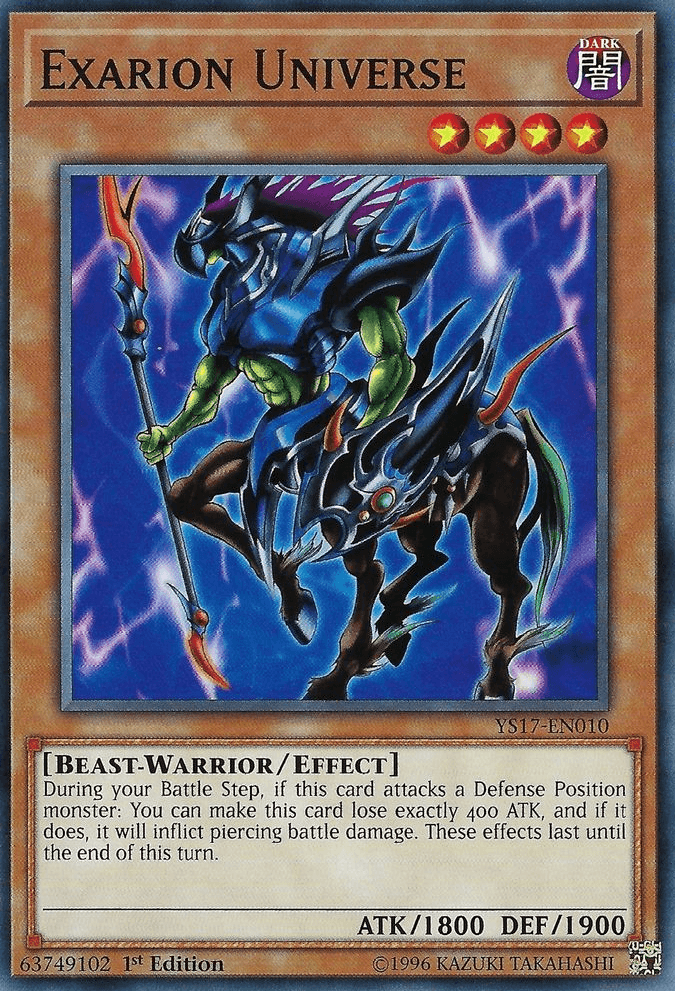 Exarion Universe [YS17-EN010] Common - Josh's Cards