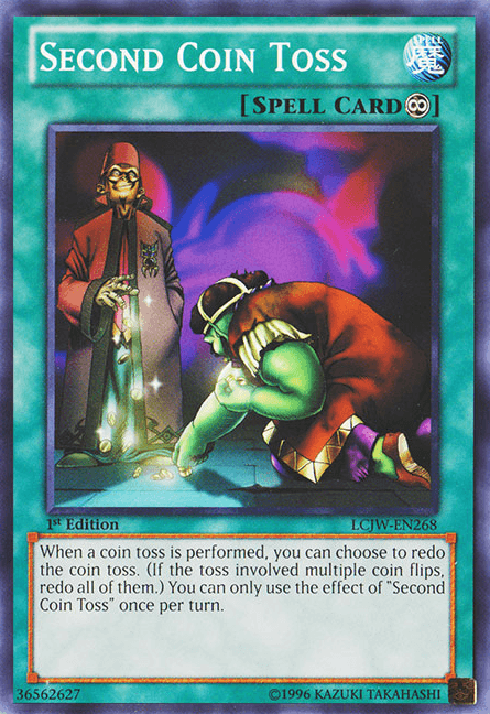 Second Coin Toss [LCJW-EN268] Common - Josh's Cards