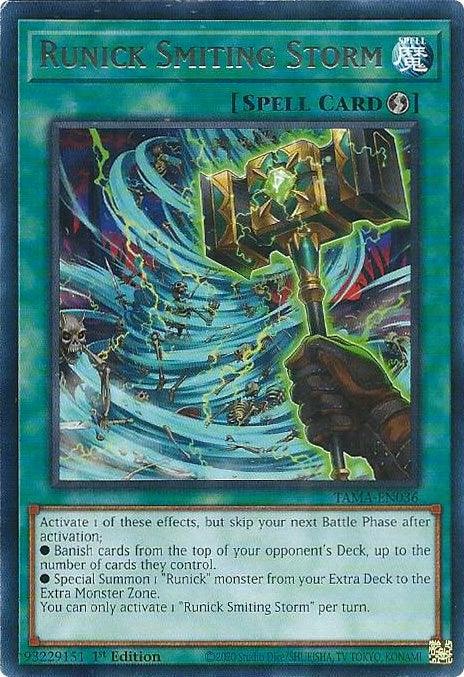Runick Smiting Storm [TAMA-EN036] Rare - Josh's Cards