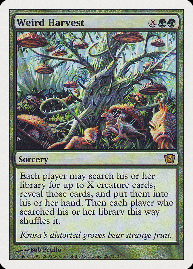 Weird Harvest [Ninth Edition] Foil