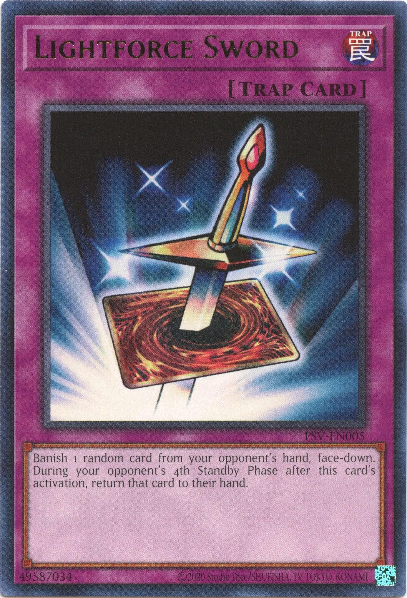 Lightforce Sword (25th Anniversary) [PSV-EN005] Rare - Josh's Cards