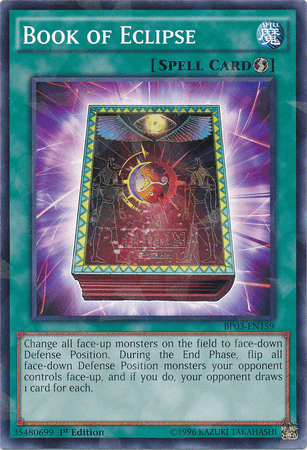 Book of Eclipse [BP03-EN159] Shatterfoil Rare - Josh's Cards