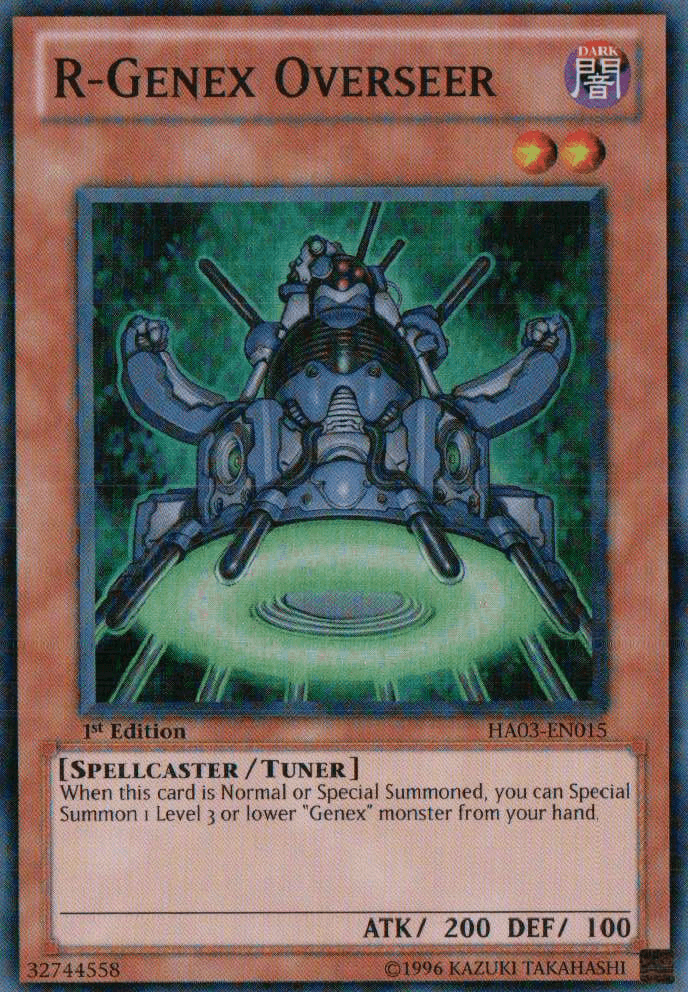 R-Genex Overseer [HA03-EN015] Super Rare - Josh's Cards