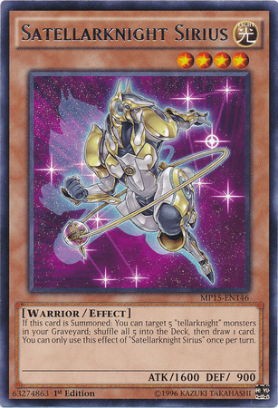Satellarknight Sirius [MP15-EN146] Rare - Josh's Cards