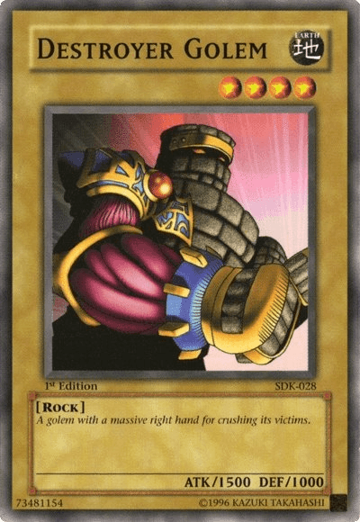 Destroyer Golem [SDK-028] Common - Josh's Cards