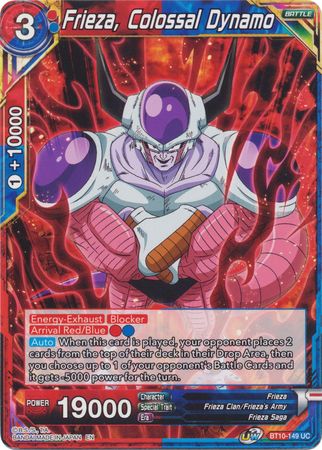 Frieza, Colossal Dynamo (BT10-149) [Rise of the Unison Warrior] Parallel Foil