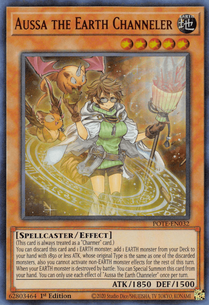 Aussa the Earth Channeler [POTE-EN032] Ultra Rare - Josh's Cards