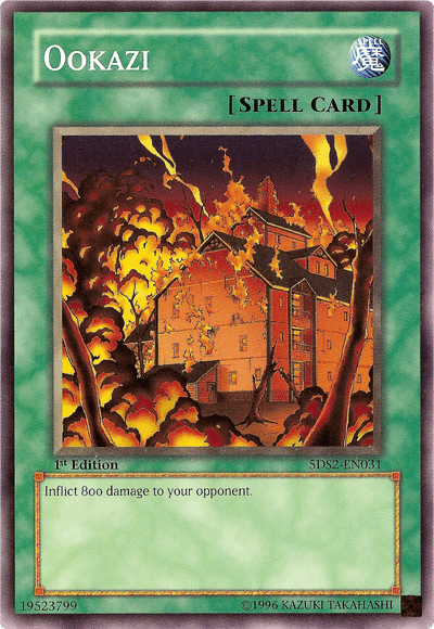 Ookazi [5DS2-EN031] Common - Josh's Cards