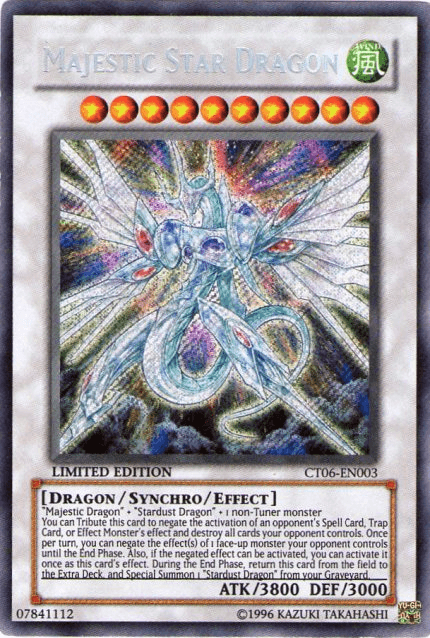 Majestic Star Dragon [CT06-EN003] Secret Rare - Josh's Cards