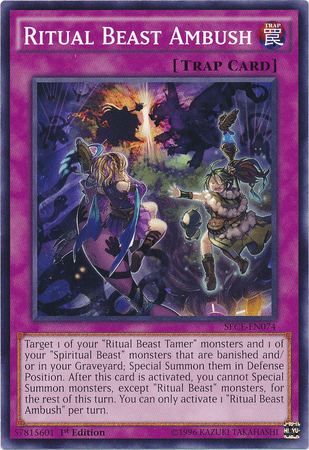 Ritual Beast Ambush [SECE-EN074] Common - Josh's Cards