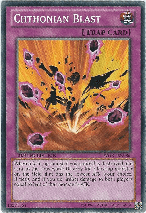 Chthonian Blast [WGRT-EN086] Common - Josh's Cards