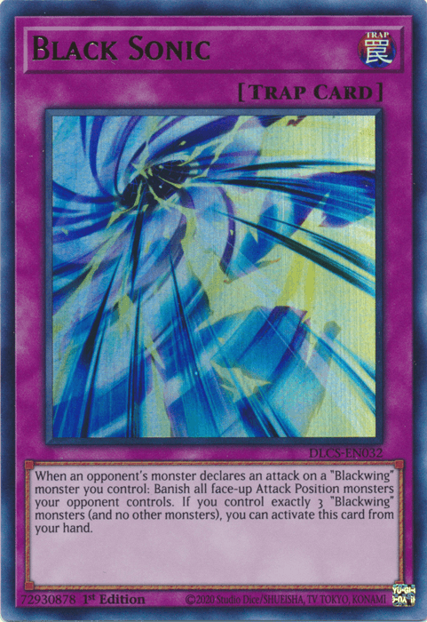 Black Sonic [DLCS-EN032] Ultra Rare - Josh's Cards