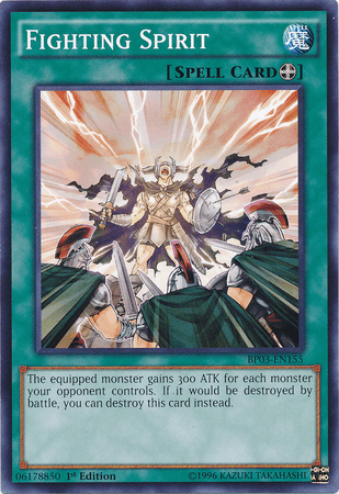 Fighting Spirit [BP03-EN155] Common - Josh's Cards