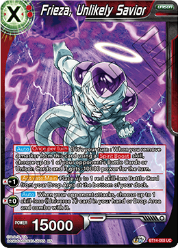 Frieza, Unlikely Savior (BT14-003) [Cross Spirits] Parallel Foil