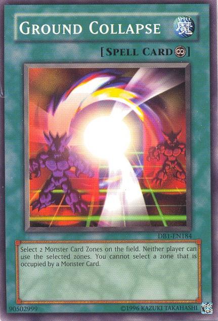 Ground Collapse [DB1-EN184] Common - Josh's Cards