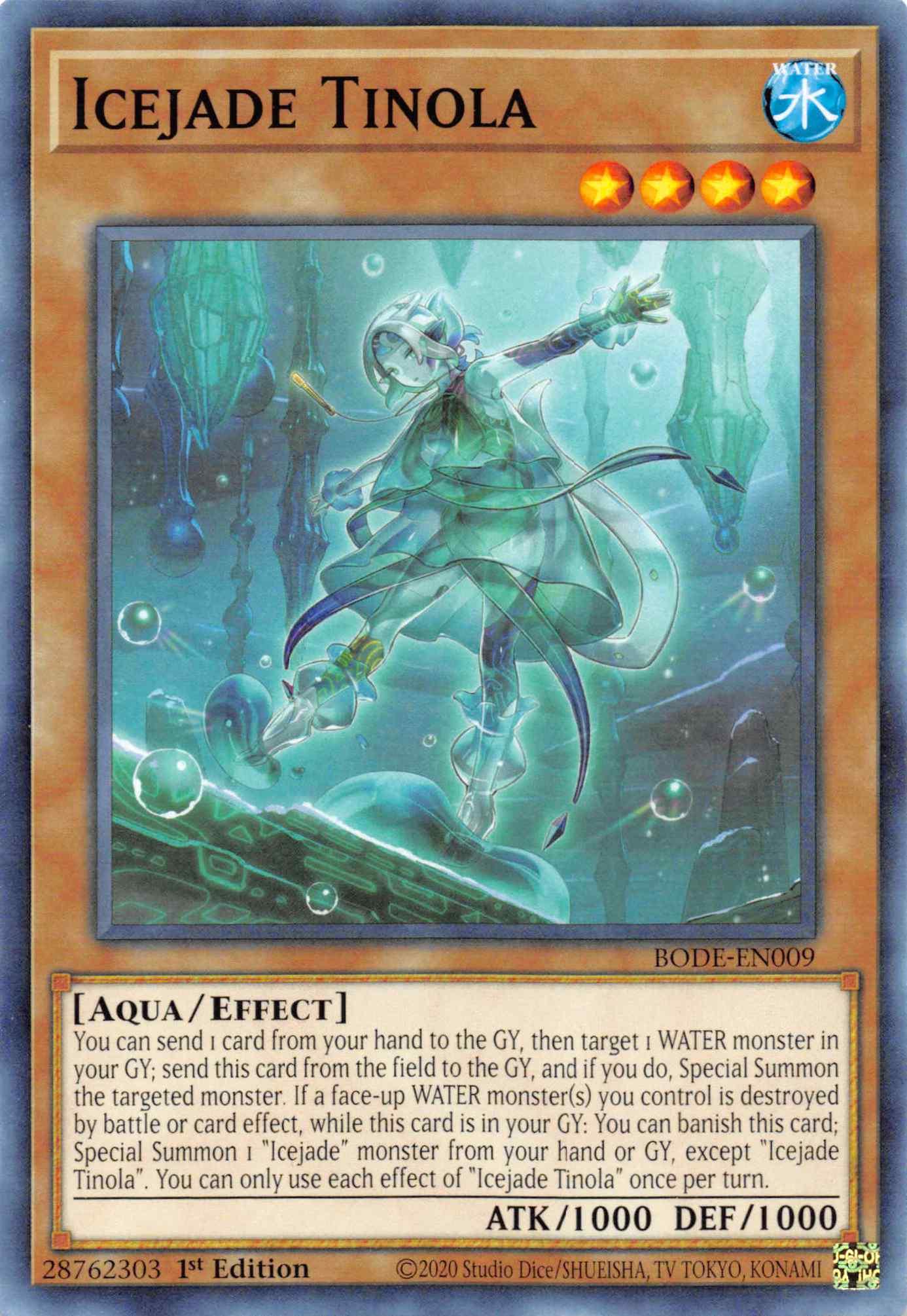 Icejade Tinola [BODE-EN009] Common - Josh's Cards