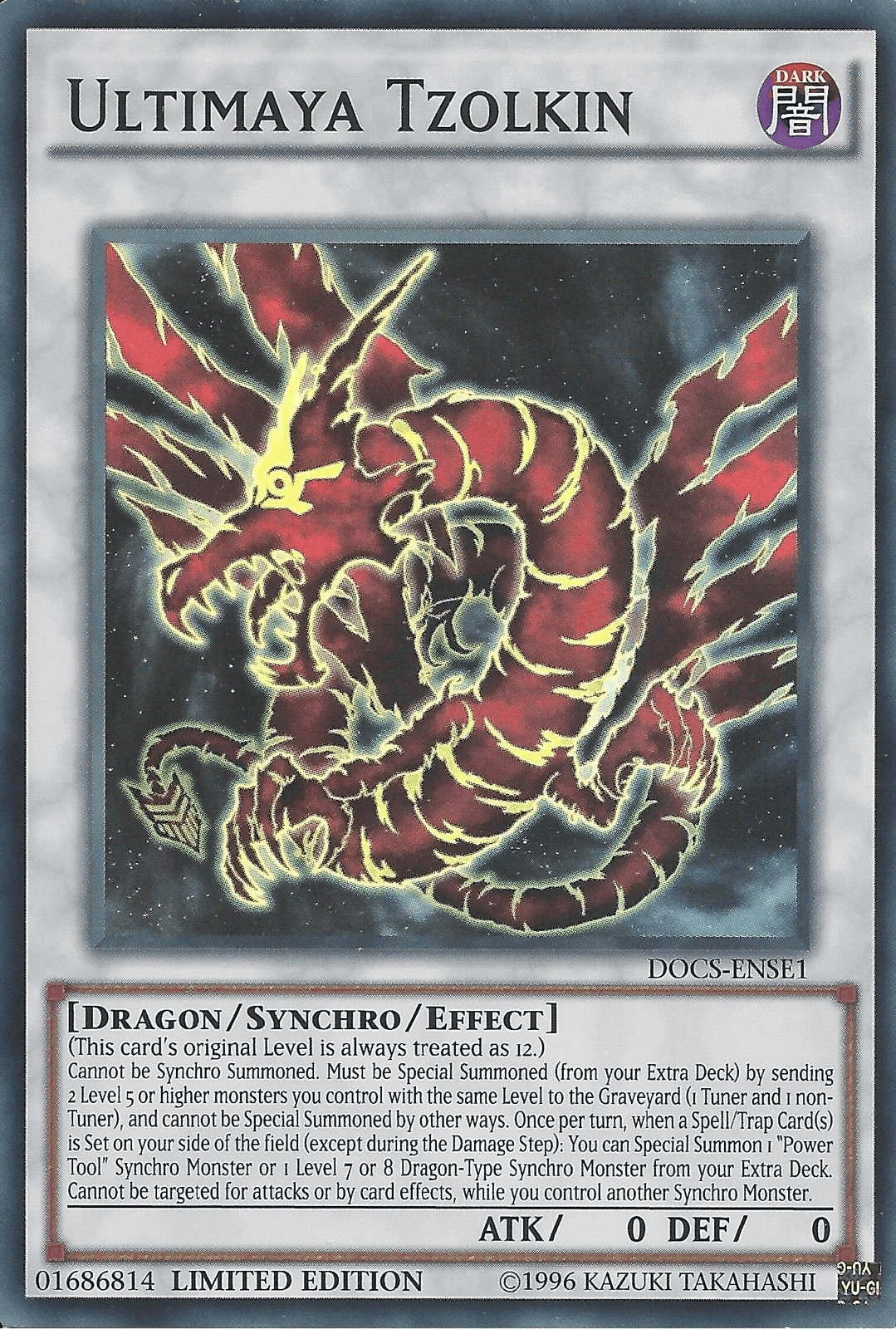 Ultimaya Tzolkin [DOCS-ENSE1] Super Rare - Josh's Cards