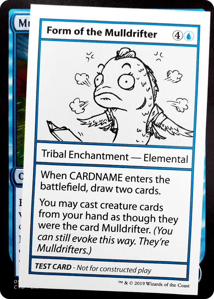 Form of the Mulldrifter (CMB1-022) - Mystery Booster Playtest Cards 2021