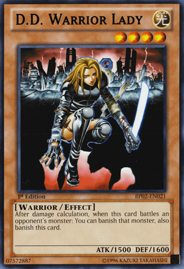 D.D. Warrior Lady [BP02-EN021] Rare - Josh's Cards