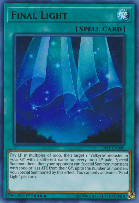 Final Light [SAST-EN090] Ultra Rare - Josh's Cards