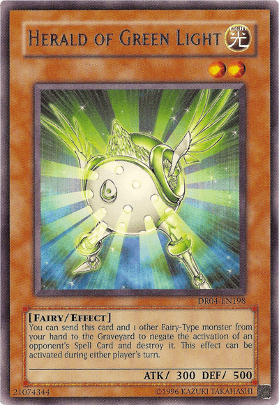 Herald of Green Light [DR04-EN198] Common - Josh's Cards