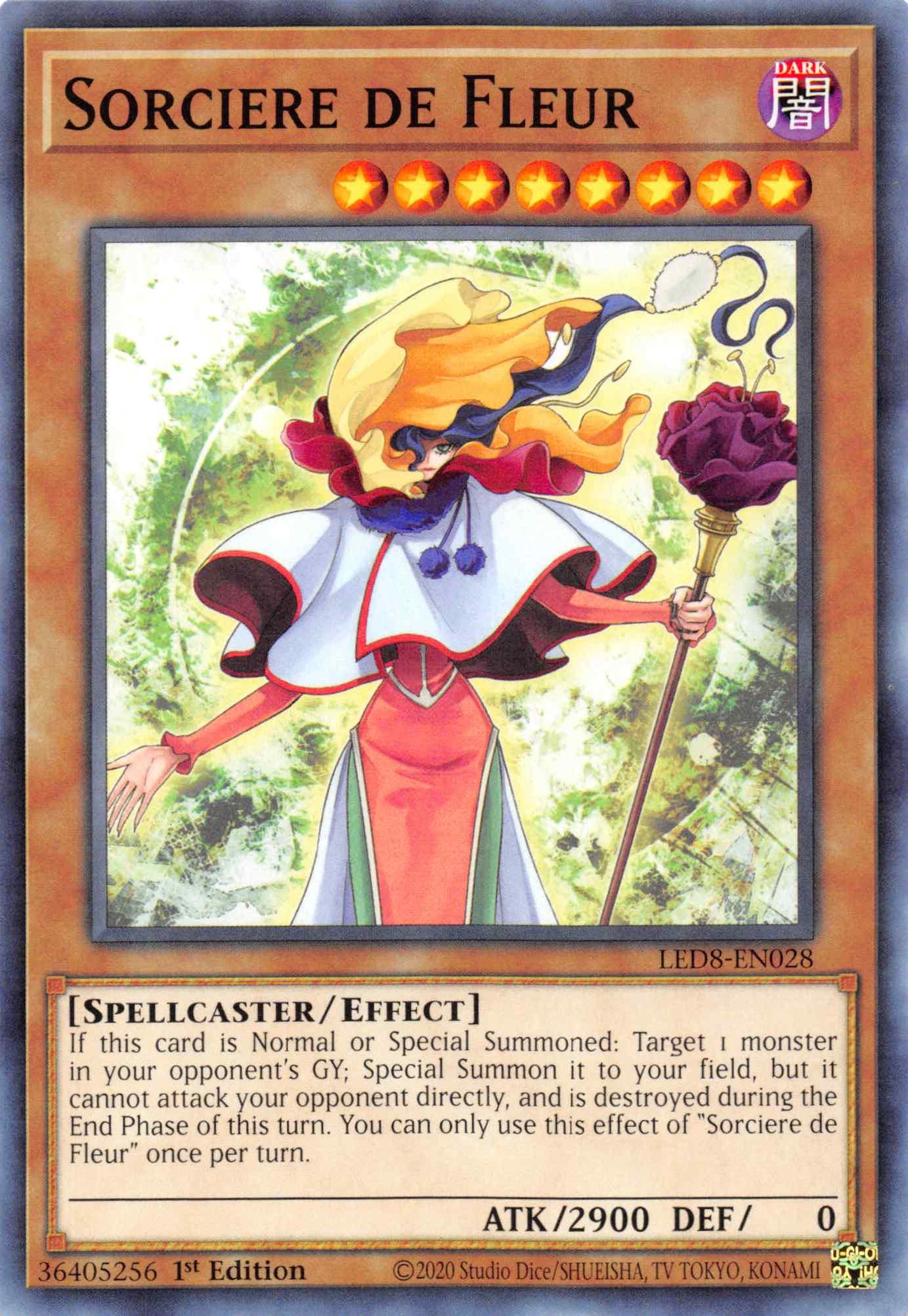 Sorciere de Fleur [LED8-EN028] Common - Josh's Cards