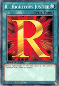 R - Righteous Justice [SGX1-ENA17] Common - Josh's Cards