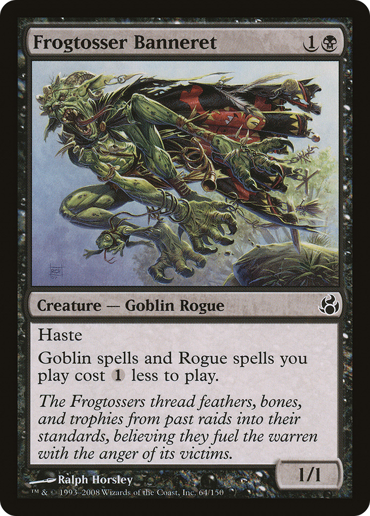 Frogtosser Banneret (MOR-064) - Morningtide
