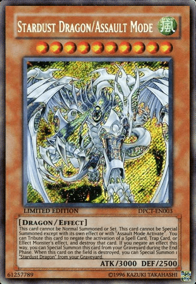 Stardust Dragon/Assault Mode (Secret) [DPCT-EN003] Secret Rare - Josh's Cards
