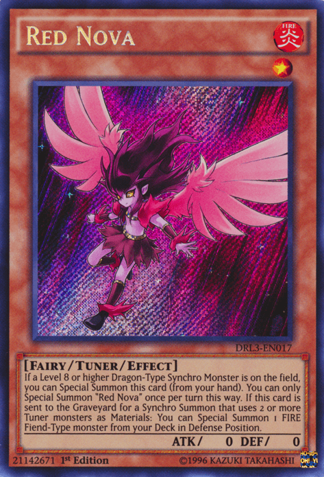 Red Nova [DRL3-EN017] Secret Rare - Josh's Cards