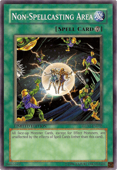 Non–Spellcasting Area [GLD1-EN035] Common - Josh's Cards