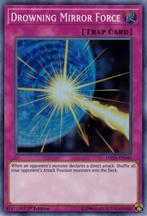 Drowning Mirror Force [DASA-EN045] Super Rare - Josh's Cards