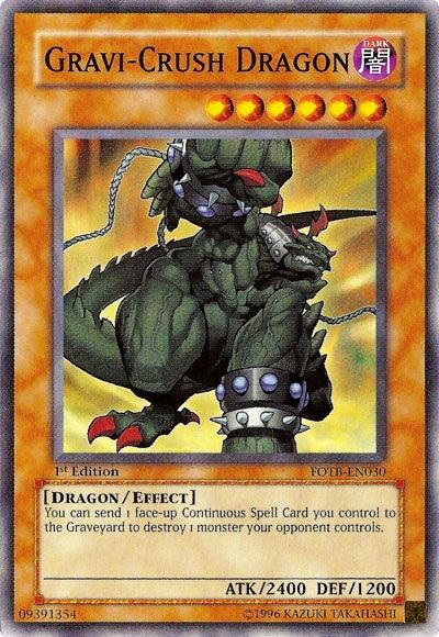 Gravi-Crush Dragon [FOTB-EN030] Common - Josh's Cards