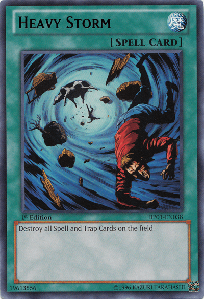 Heavy Storm [BP01-EN038] Rare - Josh's Cards