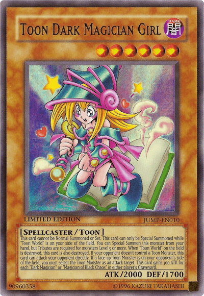 Toon Dark Magician Girl [JUMP-EN010] Ultra Rare - Josh's Cards