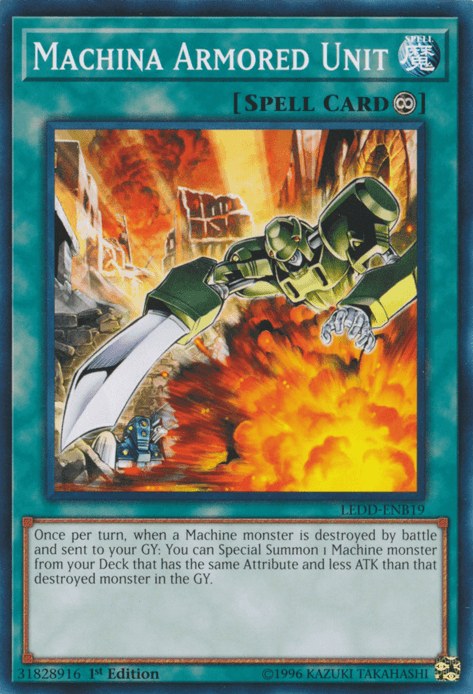 Machina Armored Unit [LEDD-ENB19] Common - Josh's Cards