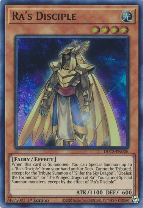 Ra's Disciple [DLCS-EN026] Ultra Rare - Josh's Cards